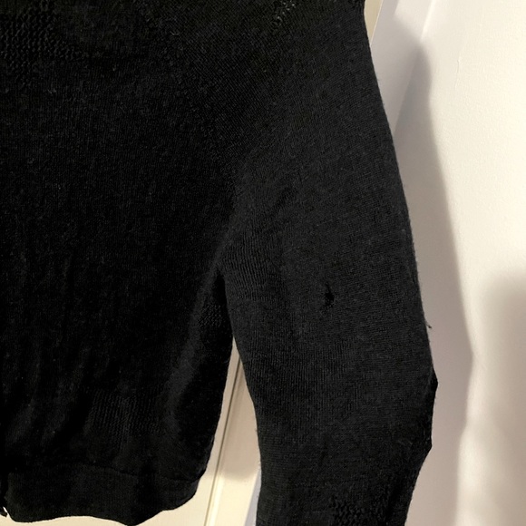 Zadig and Voltaire navy blue wool cardigan - Picture 11 of 11